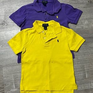 POLO By Ralph Lauren set of 2 cotton mesh shirts.